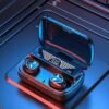 Ak Come M55 Wireless Bluetooth Headset Noise Cancelling Earbuds with Mic Sports Wireless Headphones Bluetooth Earphones