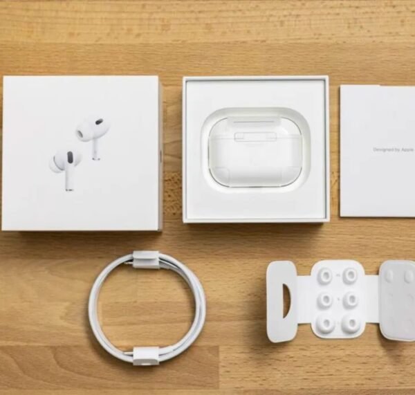 Airpods 2 PRO Full Options With Lane Yard , Active Buzzer , Type C Charging - Image 2