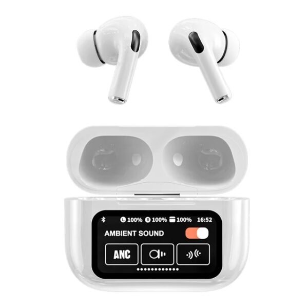 A9 Airpods Pro 2 with Touch Screen ANC/ENC Enabled - Image 3